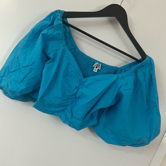 Amazon the Drop (Tenicka B) Puff Sleeve Crop top - Picture 1 of 3